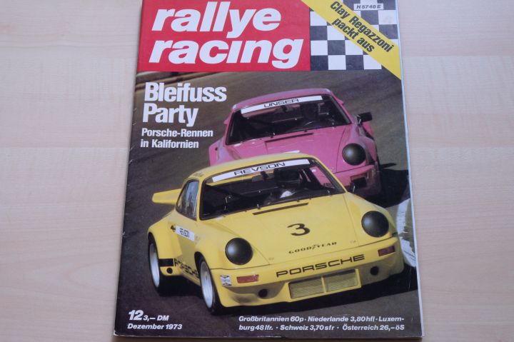 Deckblatt Rallye Racing (12/1973)